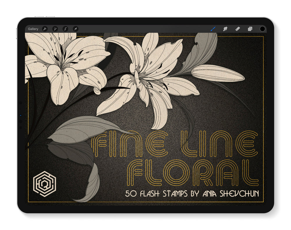 Fine Line Floral - Tattoo Smart