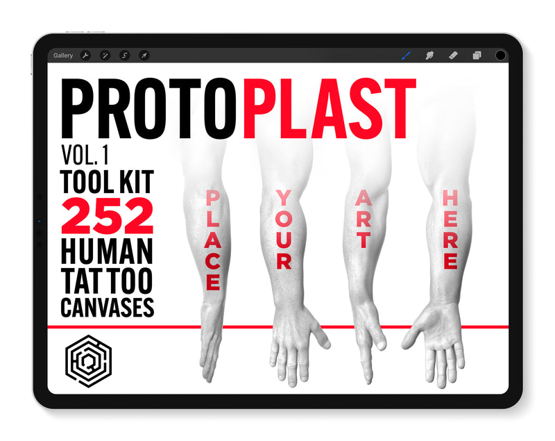 Tool Kit - Procreate Mega-Set: Protoplast Vol. 1 - Tattoo Smart