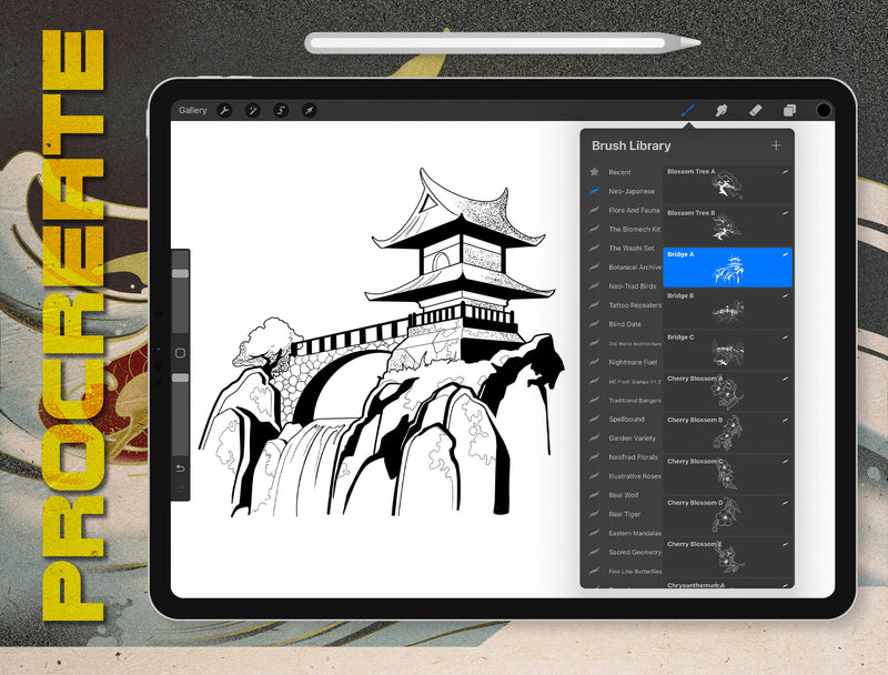 Flash Stamps - Neo-Japanese - Tattoo Smart