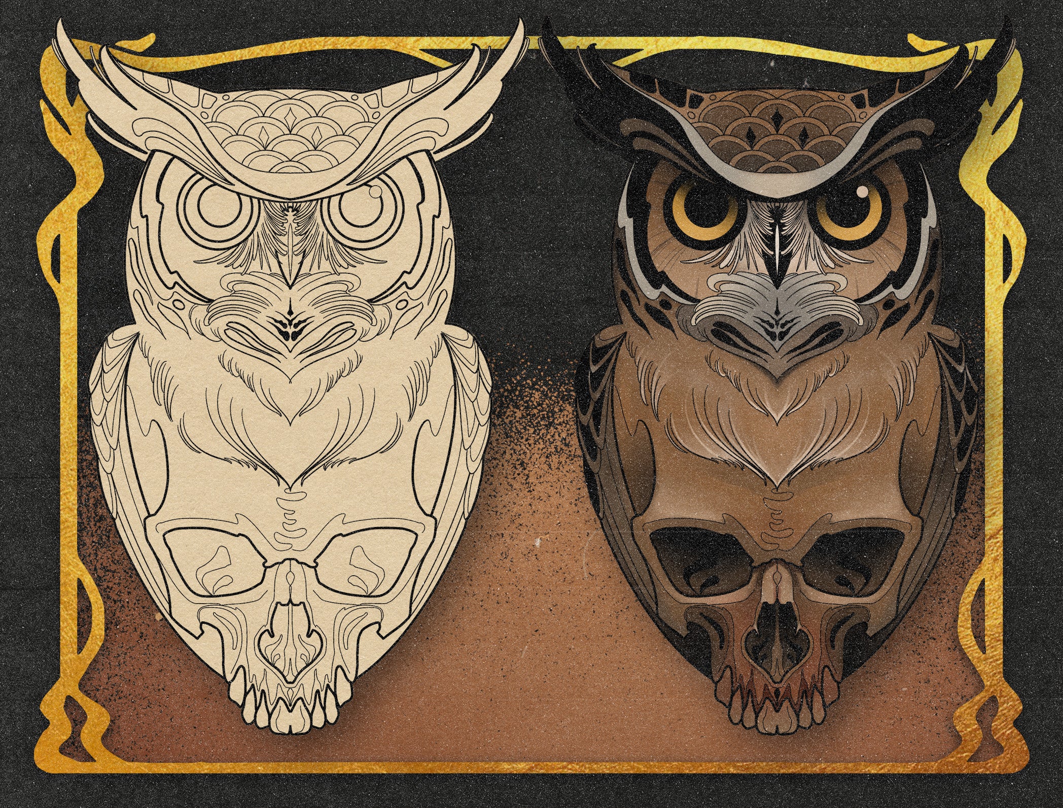 Neo-Trad Birds | Tattoo Smart