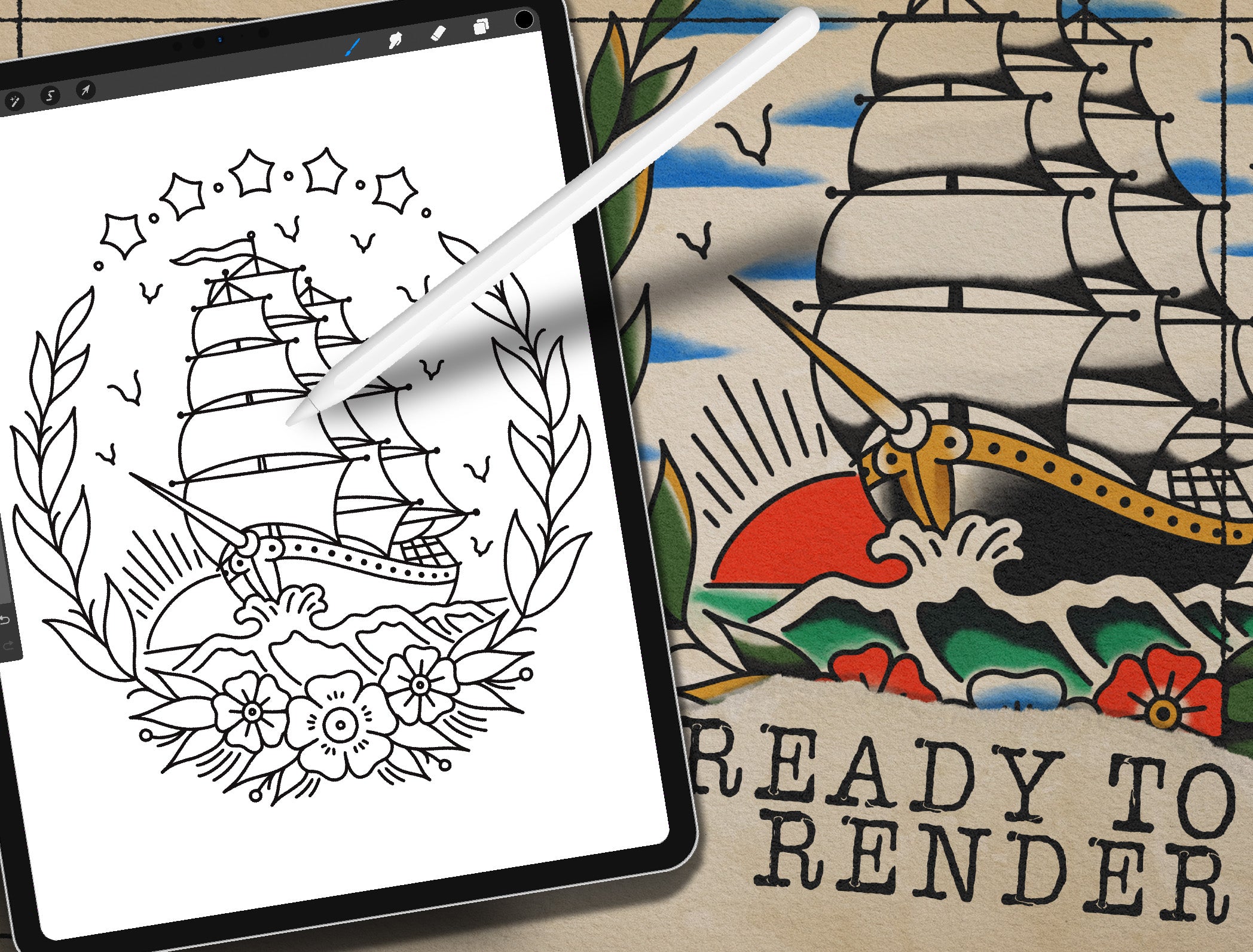 Traditional Tattoo Flash | Tattoo Smart