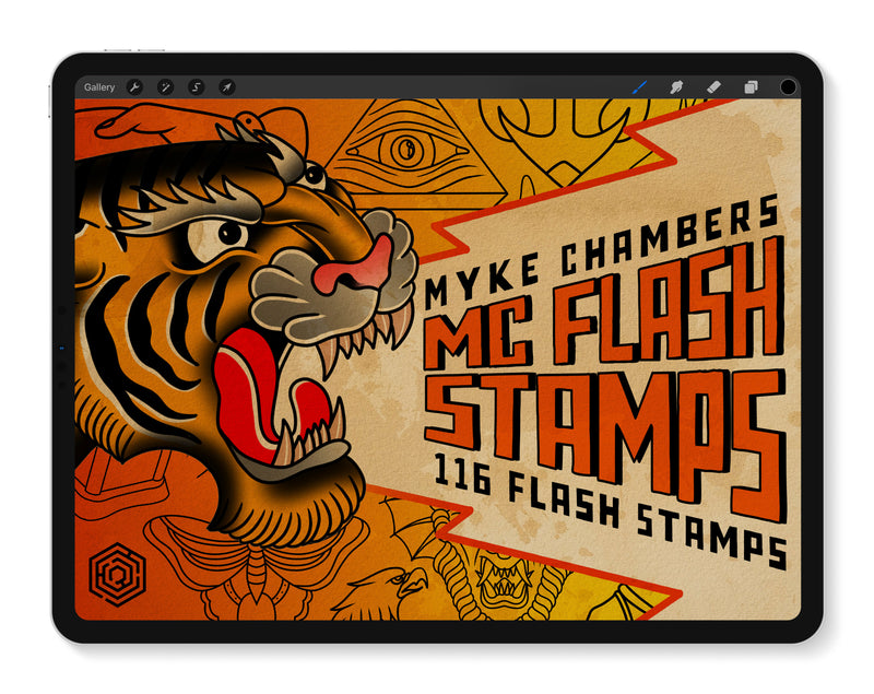 Flash Stamps - MC Flash Stamps - Tattoo Smart