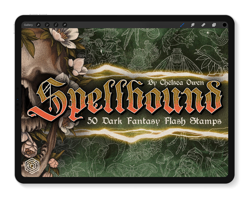 Flash Stamps - Spellbound - Tattoo Smart