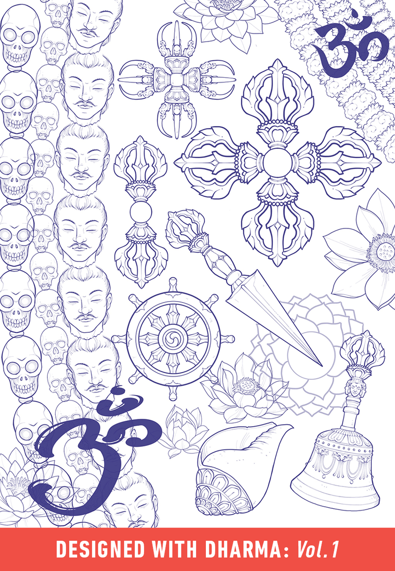 Linework Tattoo | Dharma Vol. 1.2 | Tattoo Smart