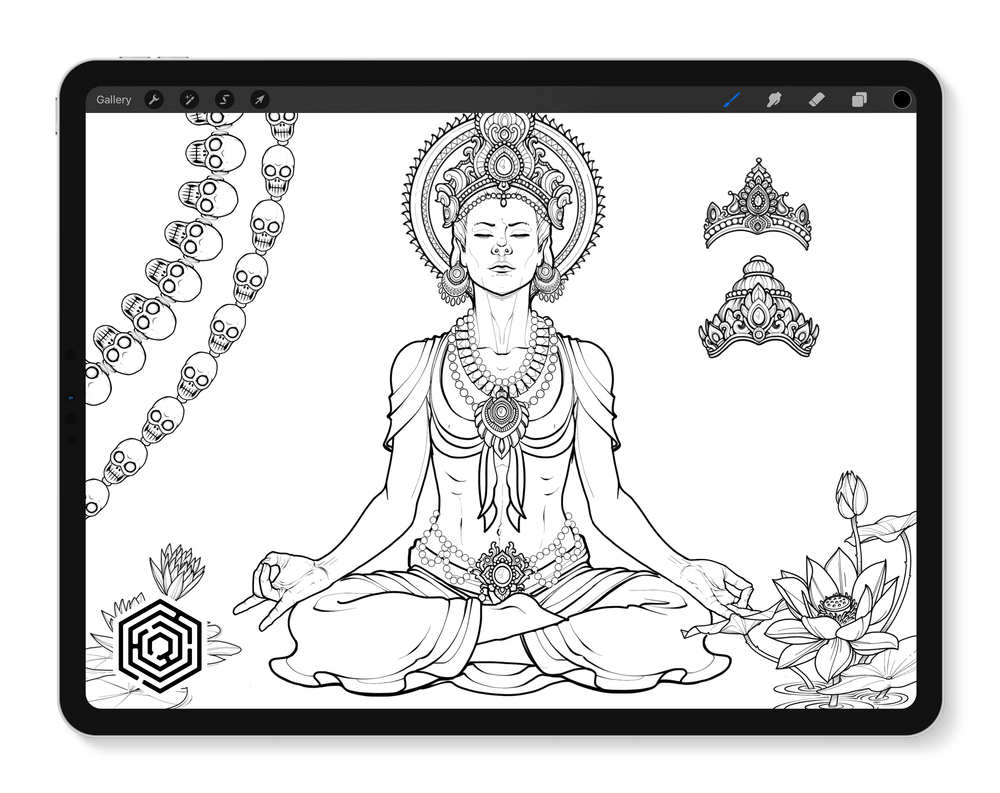 Linework Tattoo | Dharma Vol. 1.2 | Tattoo Smart
