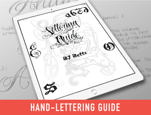 eBook - Lettering Guides 1-3 - Tattoo Smart