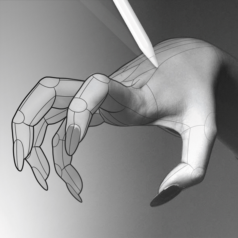 Flash Stamps - Lady Fingers - Tattoo Smart