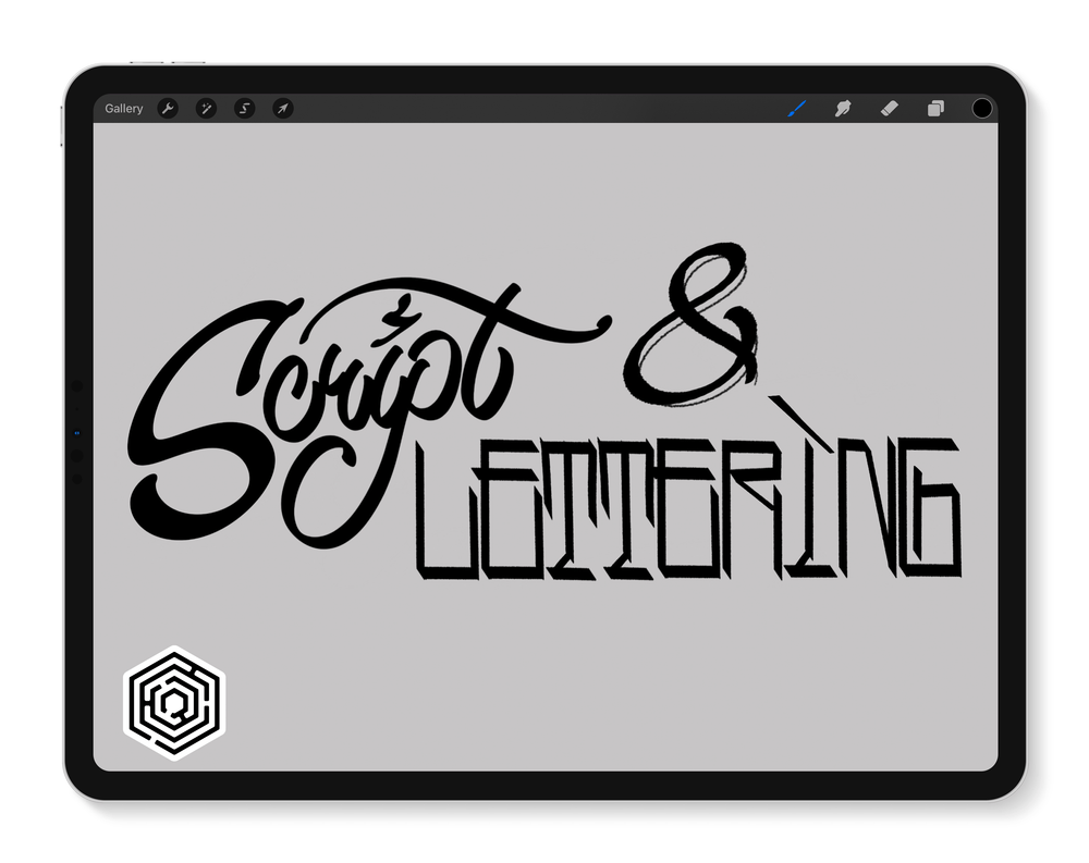 Brush Set - Script & Lettering - Tattoo Smart