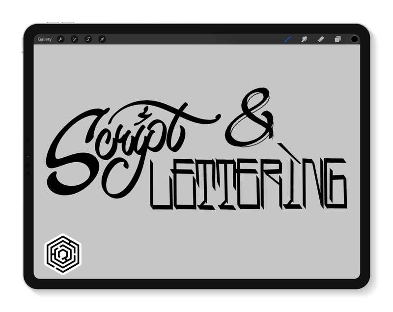 Brush Set - Script & Lettering - Tattoo Smart