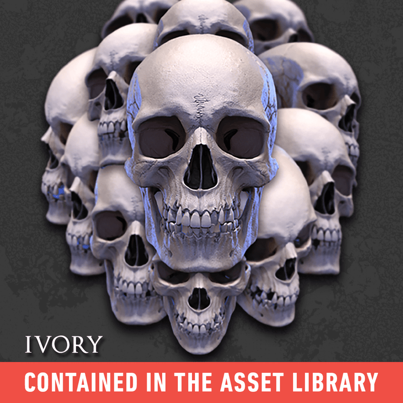 Asset Library - Pile of Skulls - Tattoo Smart