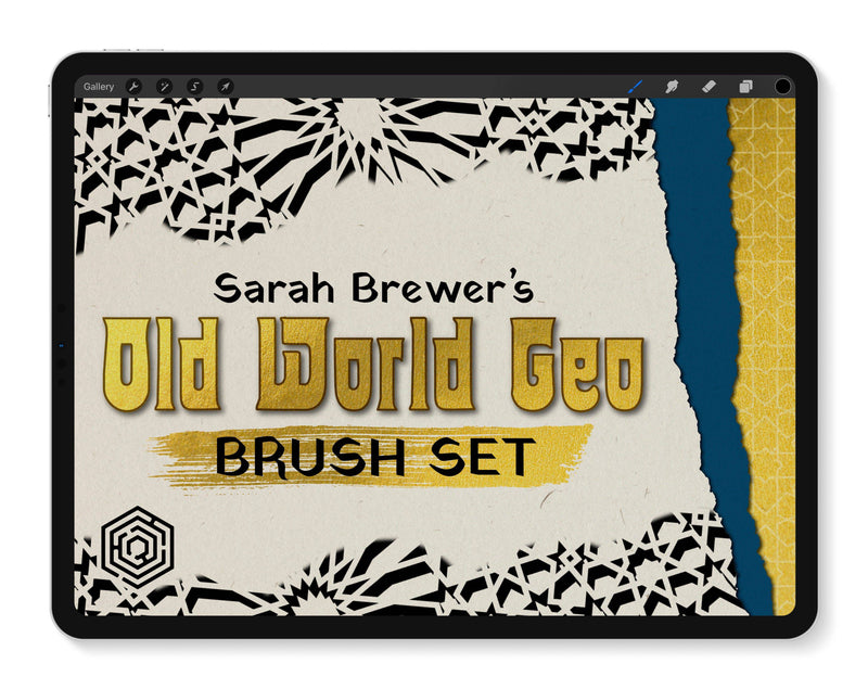 Brush Set - Old World Geo - Tattoo Smart