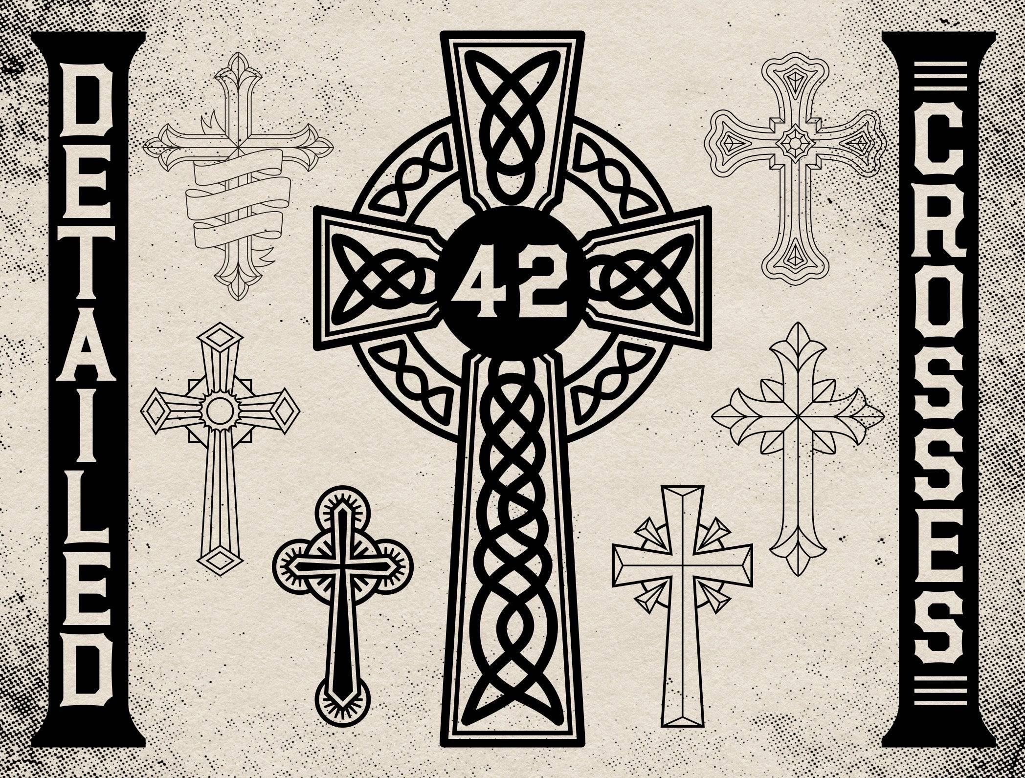 Cross Tattoo Design | Crossed Out | Tattoo Smart