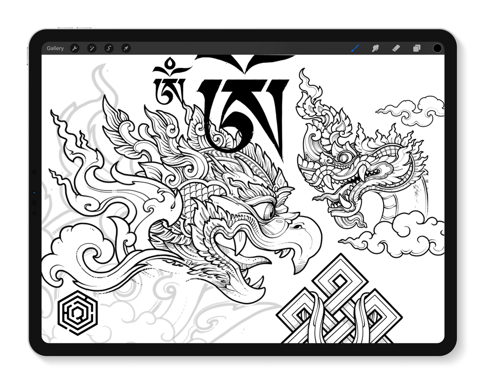 Spiritual Tattoo | Dharma Vol. 2 | Tattoo Smart