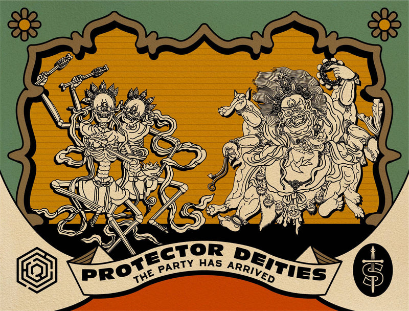 Buddhist Tattoo Design | Eastern Mysteries by Elliott Wells