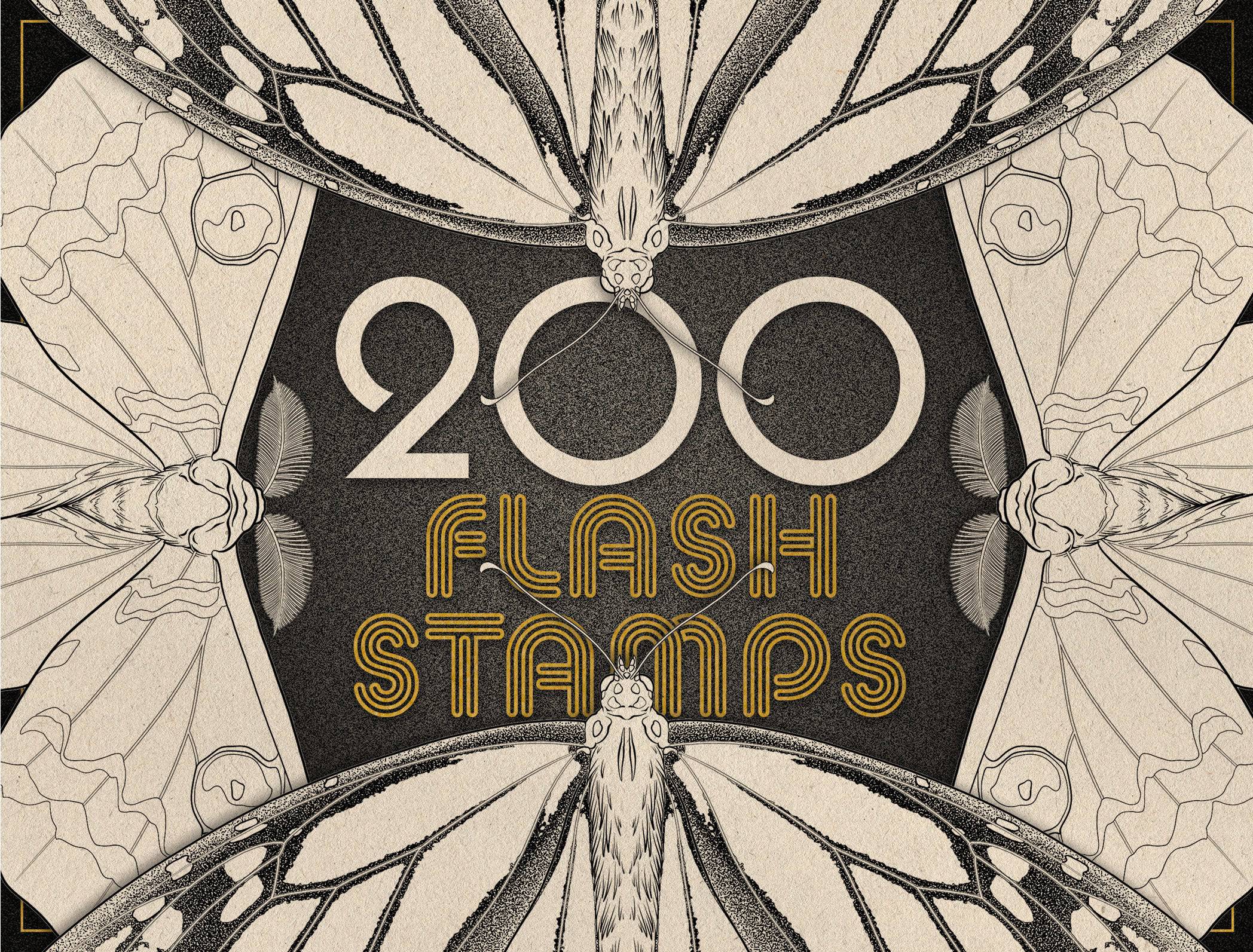 Flash Stamps - Fine Line Butterflies - Tattoo Smart