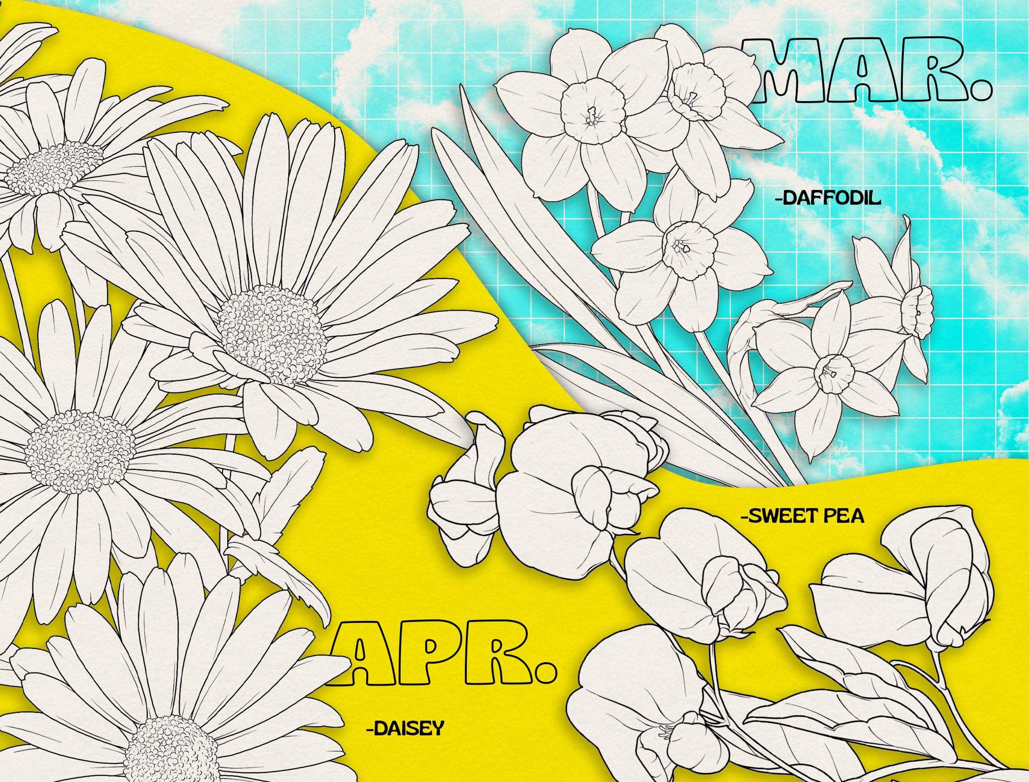 Birth Month Tattoo | Flowers of the Month | Tattoo Smart