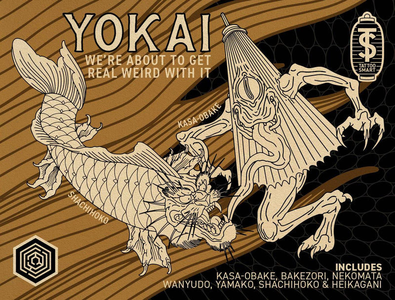 Flash Stamps - Japanese Vol. 5: Mythology - Tattoo Smart