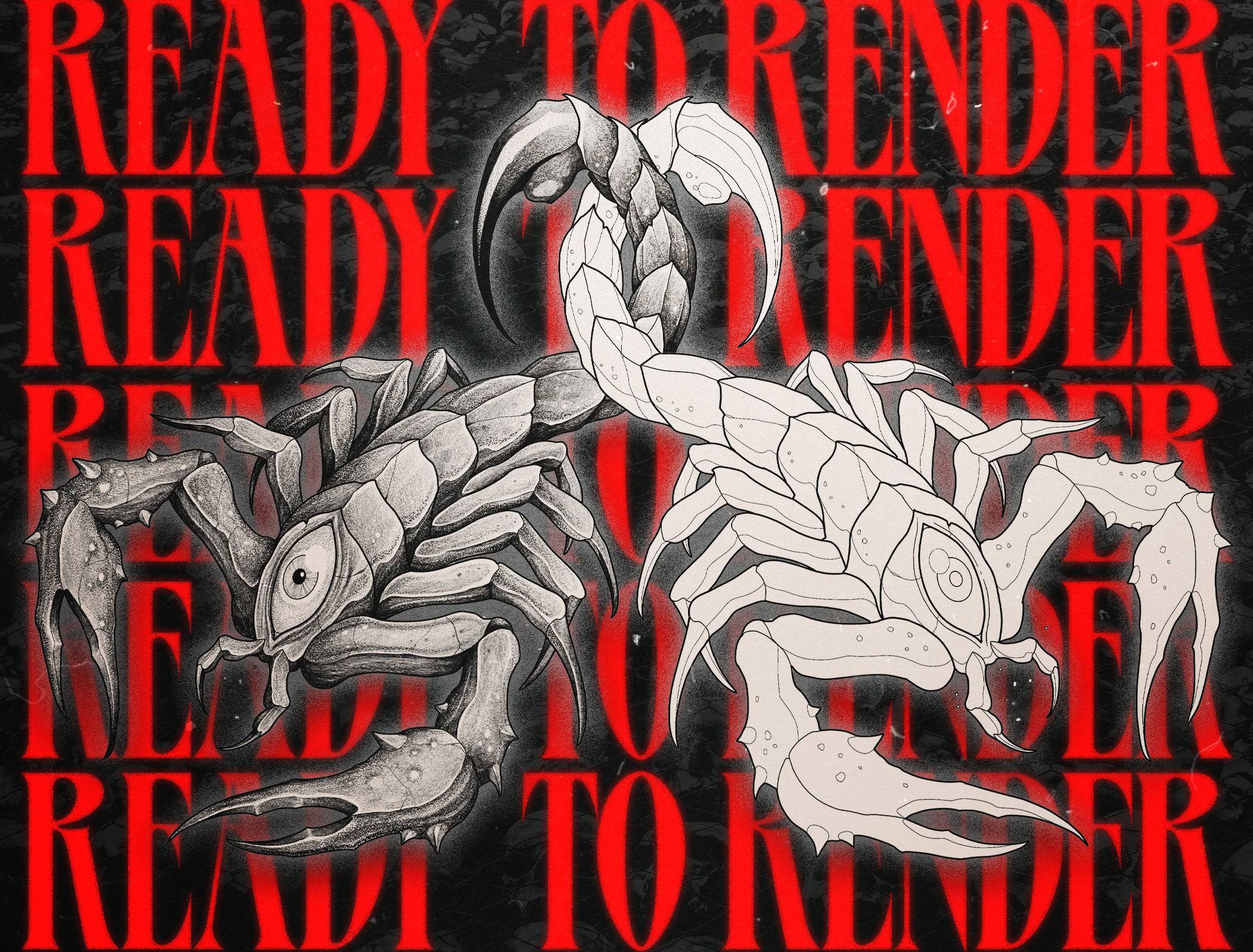 Flash Stamps - Nightmare Fuel - Tattoo Smart