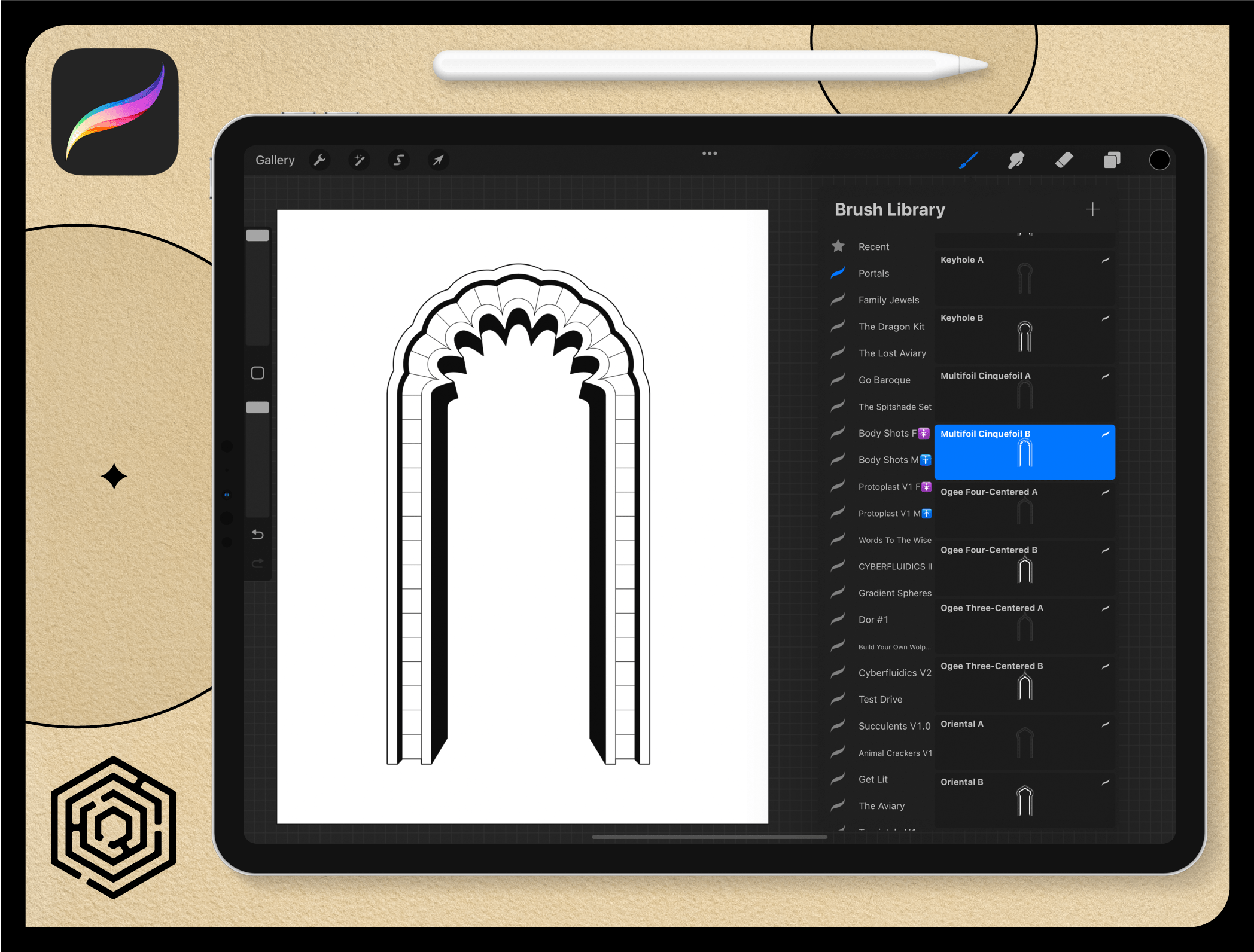 Flash Stamps - Portals - Tattoo Smart