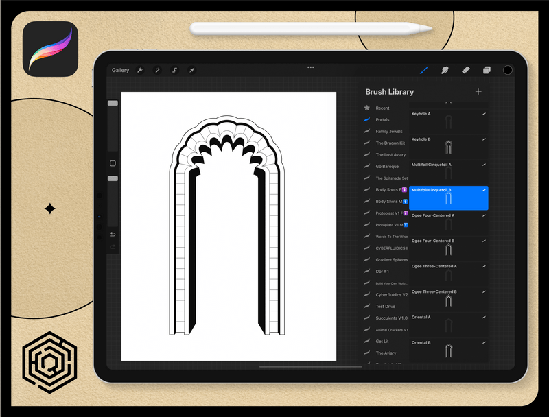 Flash Stamps - Portals - Tattoo Smart
