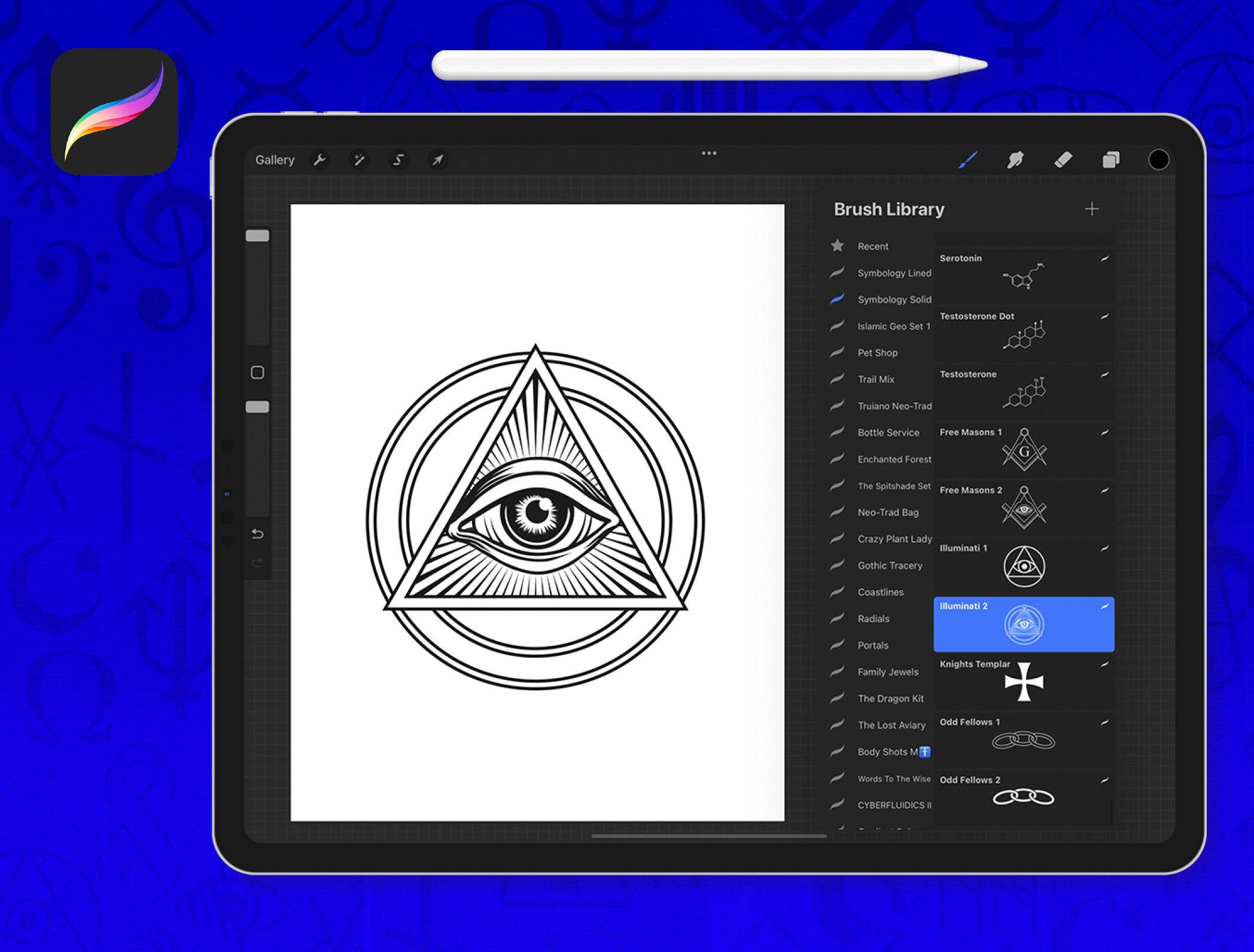 Flash Stamps - Symbols - Tattoo Smart