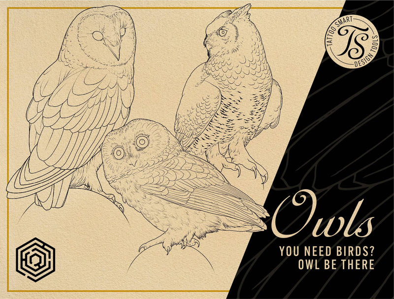 Flash Stamps - The Aviary - Tattoo Smart