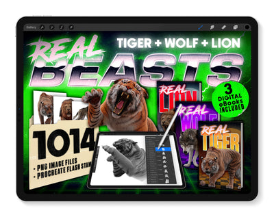 Asset Library - REAL Beasts - Tattoo Smart