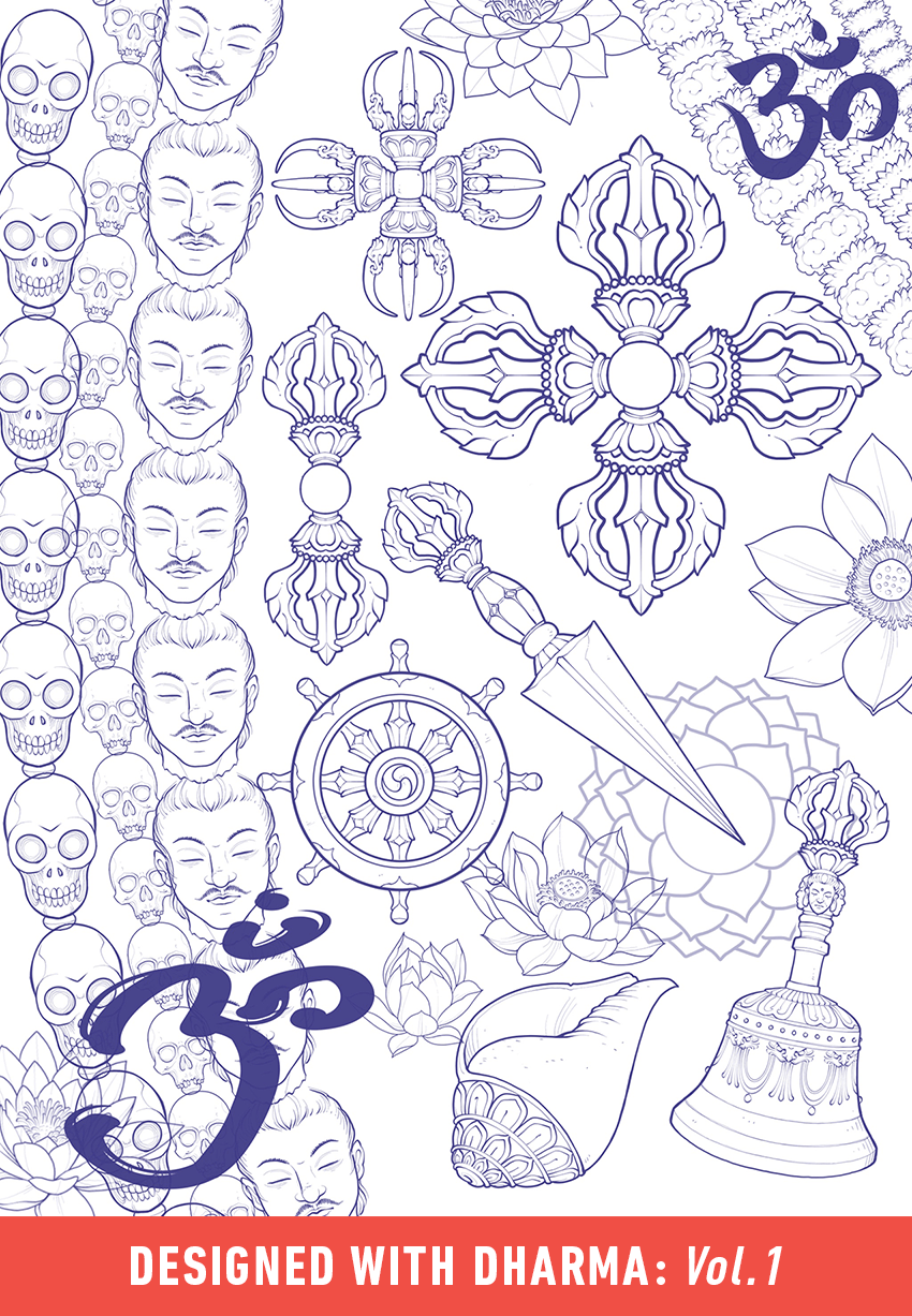 Linework Tattoo | Dharma Vol. 1.2 | Tattoo Smart
