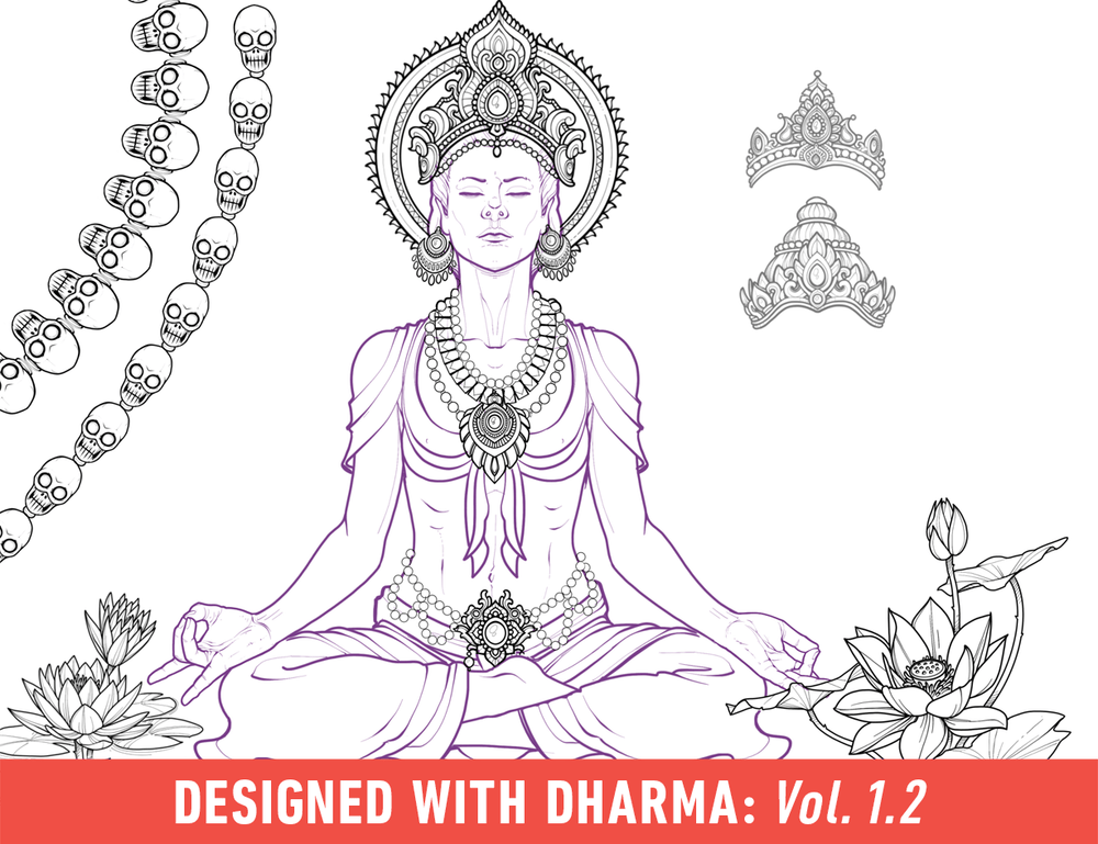 Linework Tattoo | Dharma Vol. 1.2 | Tattoo Smart