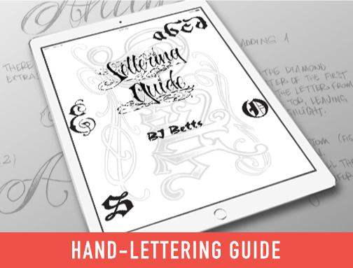 The Lettering E-book Guide Book Lettering References in Pdf Format, Tattoo  Inspiration 