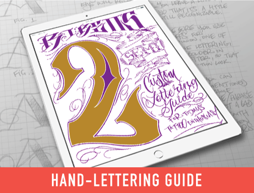 Lettering Guide - Volume 3 - by BJ Betts