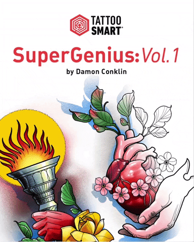 Flash Stamps - SuperGenius Vol. 1 - Tattoo Smart