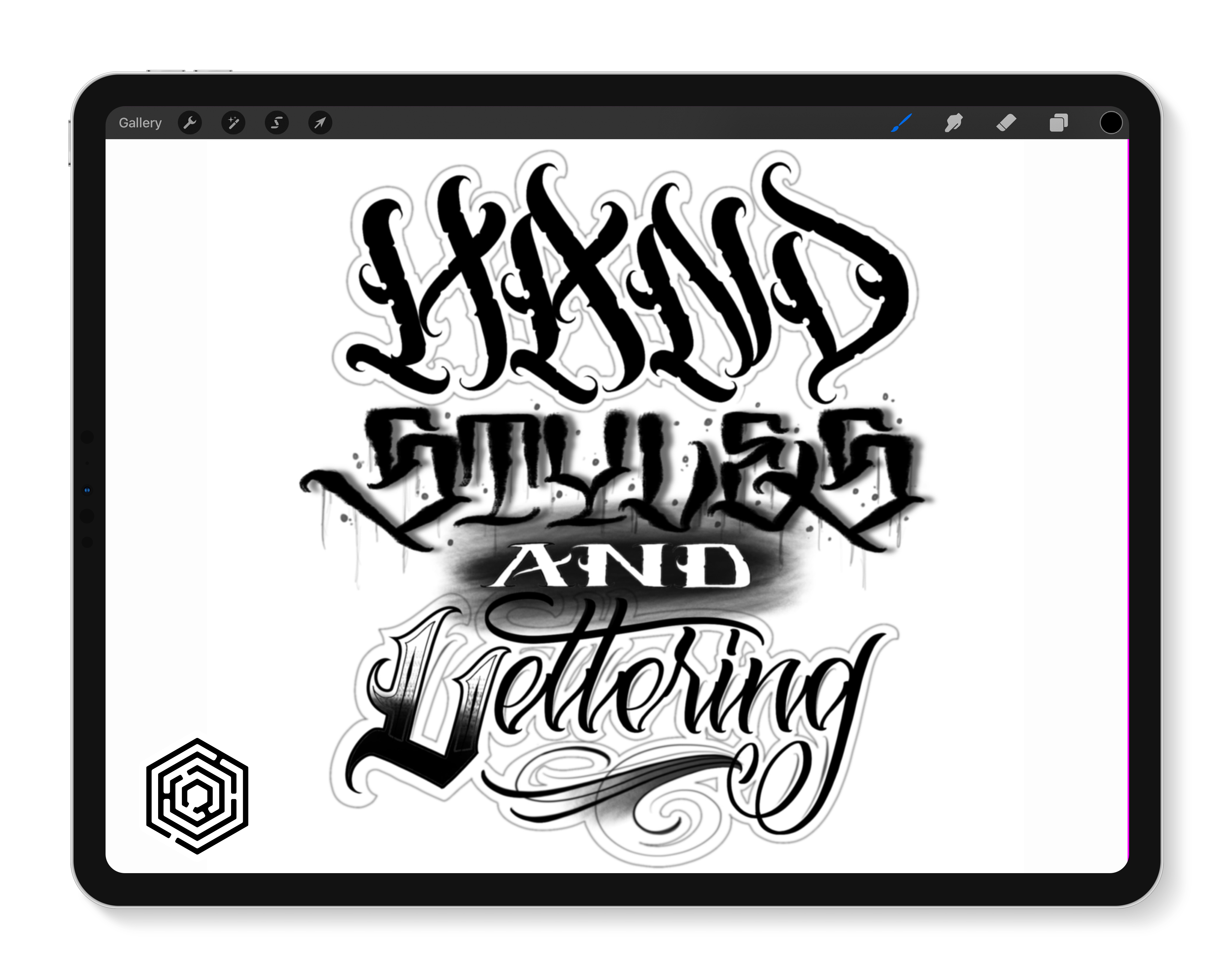 Calligraphy Lettering Tattoo