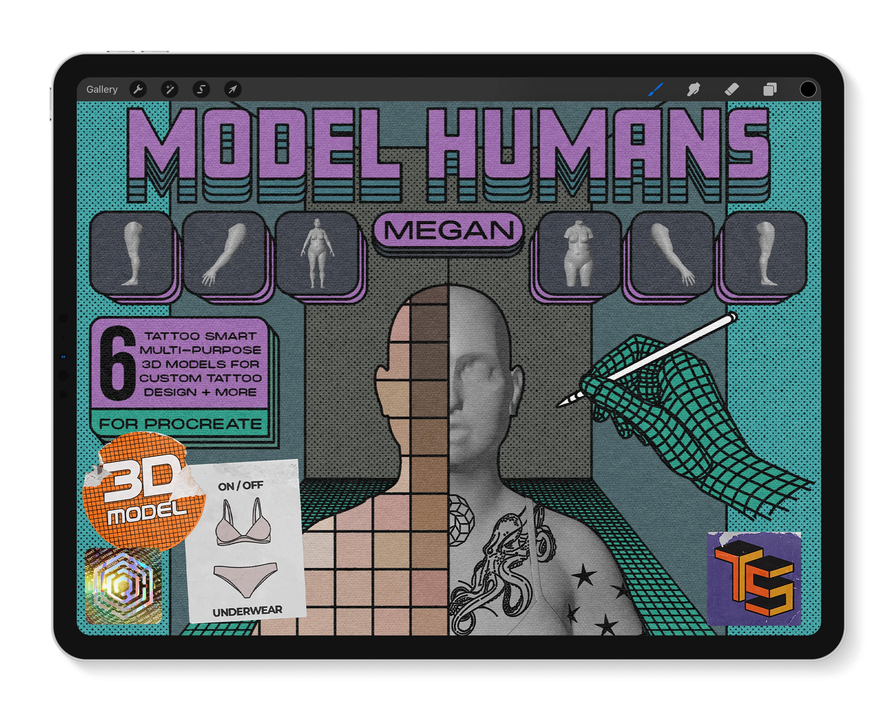 Model Humans: Megan
