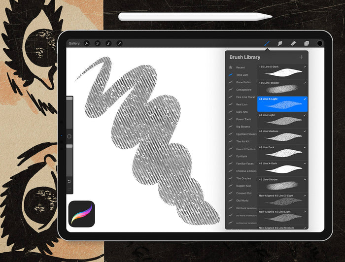 Brush Sets Tattoo Smart