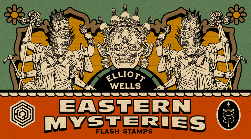 Buddhist Tattoo Design | Eastern Mysteries by Elliott Wells