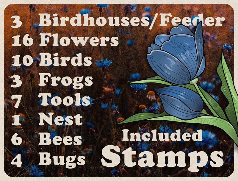 Flash Stamps - Garden Variety - Tattoo Smart