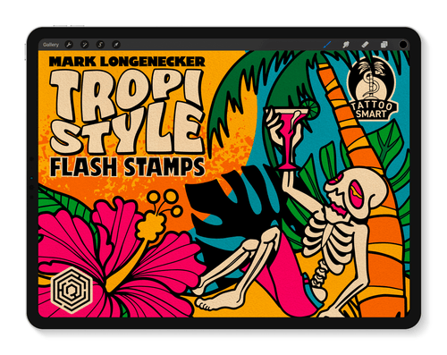 Flash Stamps - Tropistyle - Tattoo Smart