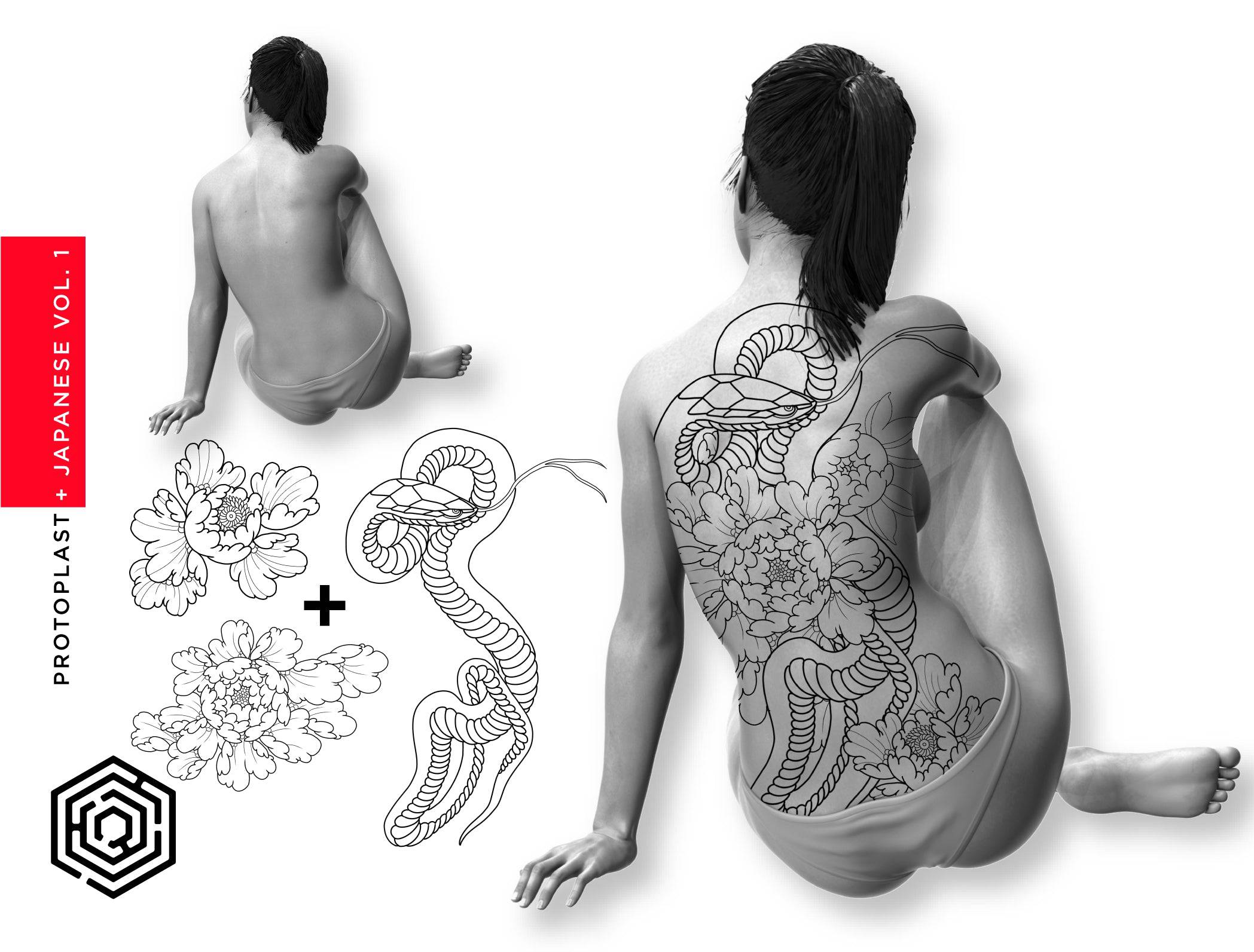 Tool Kit - Procreate Mega-Set: Protoplast Vol. 1 - Tattoo Smart